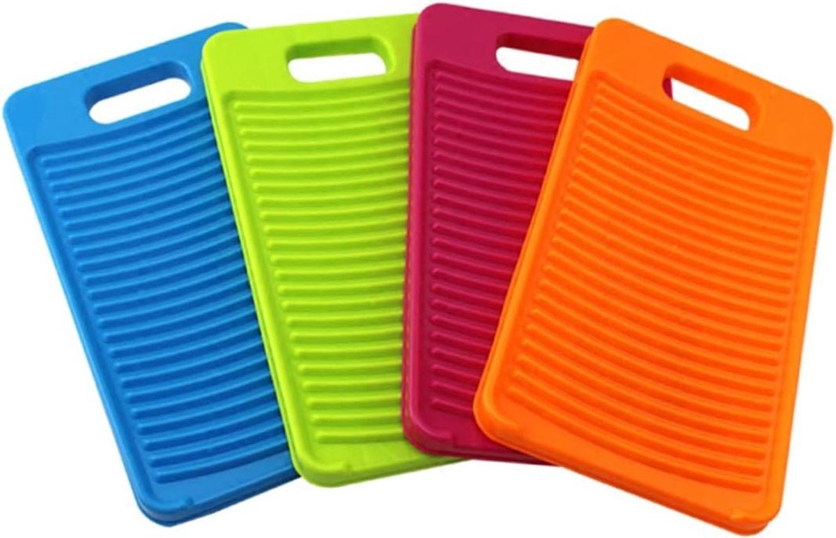 Hand Wasbord - Waskom Hulpmiddel - Ondergoed Wassen - Antislip Ontwerp - 28 x 15.5 cm - Gr