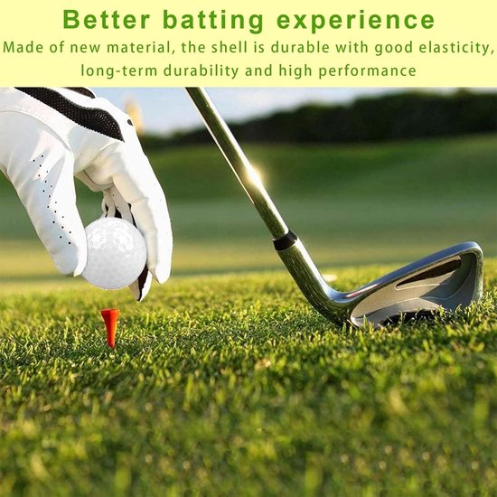 Golf Ballen Set - Oefen Ballen - Golf Training - Duurzaam & Elastisch - 8 Stuks - Multicolor van GOLF — afbeelding 2