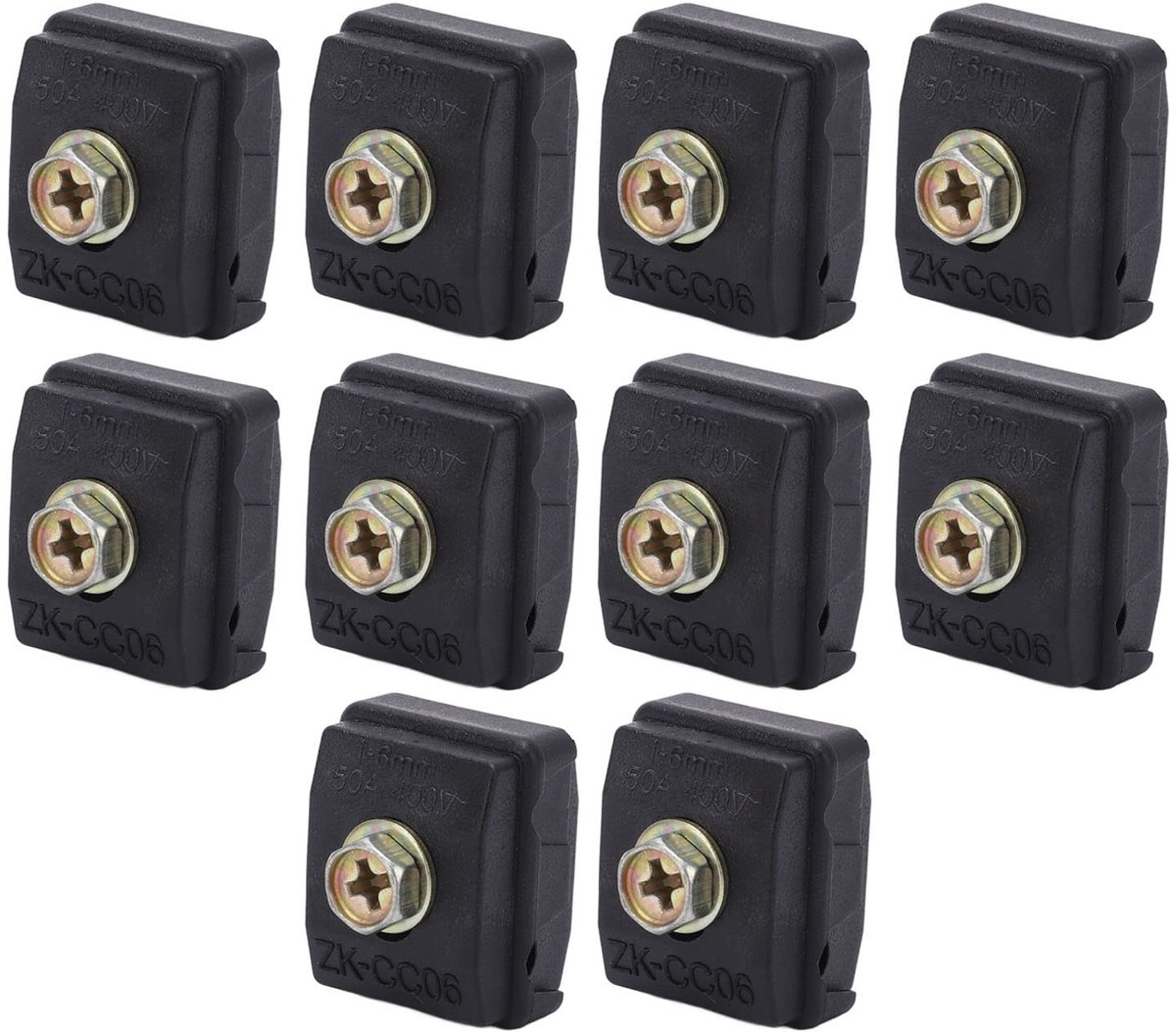 Dailygoods - Isolatie Doorsteekklem T-type Draadconnector - Hoge Veiligheid - 10 Stuks - Buitenleidingen - Elektrische Installaties - Betrouwbare Verb...