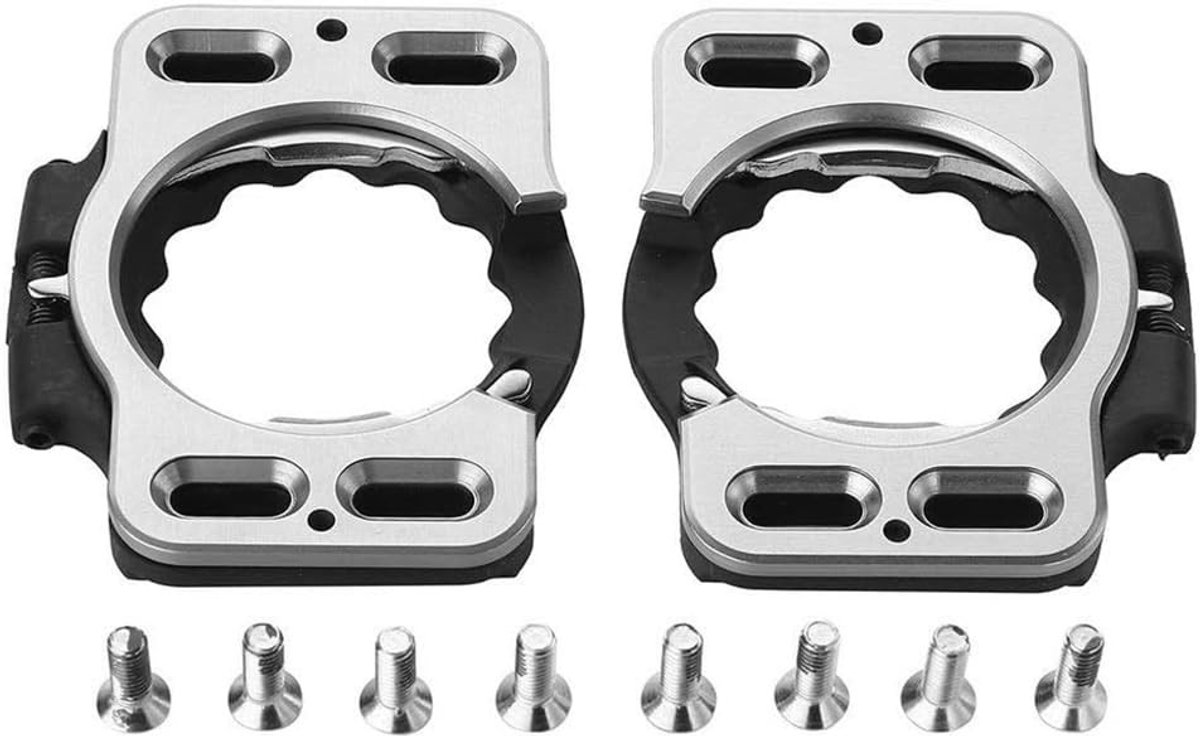 Dailygoods - Vervangende Fietsschoenplaatjes voor Speedplay