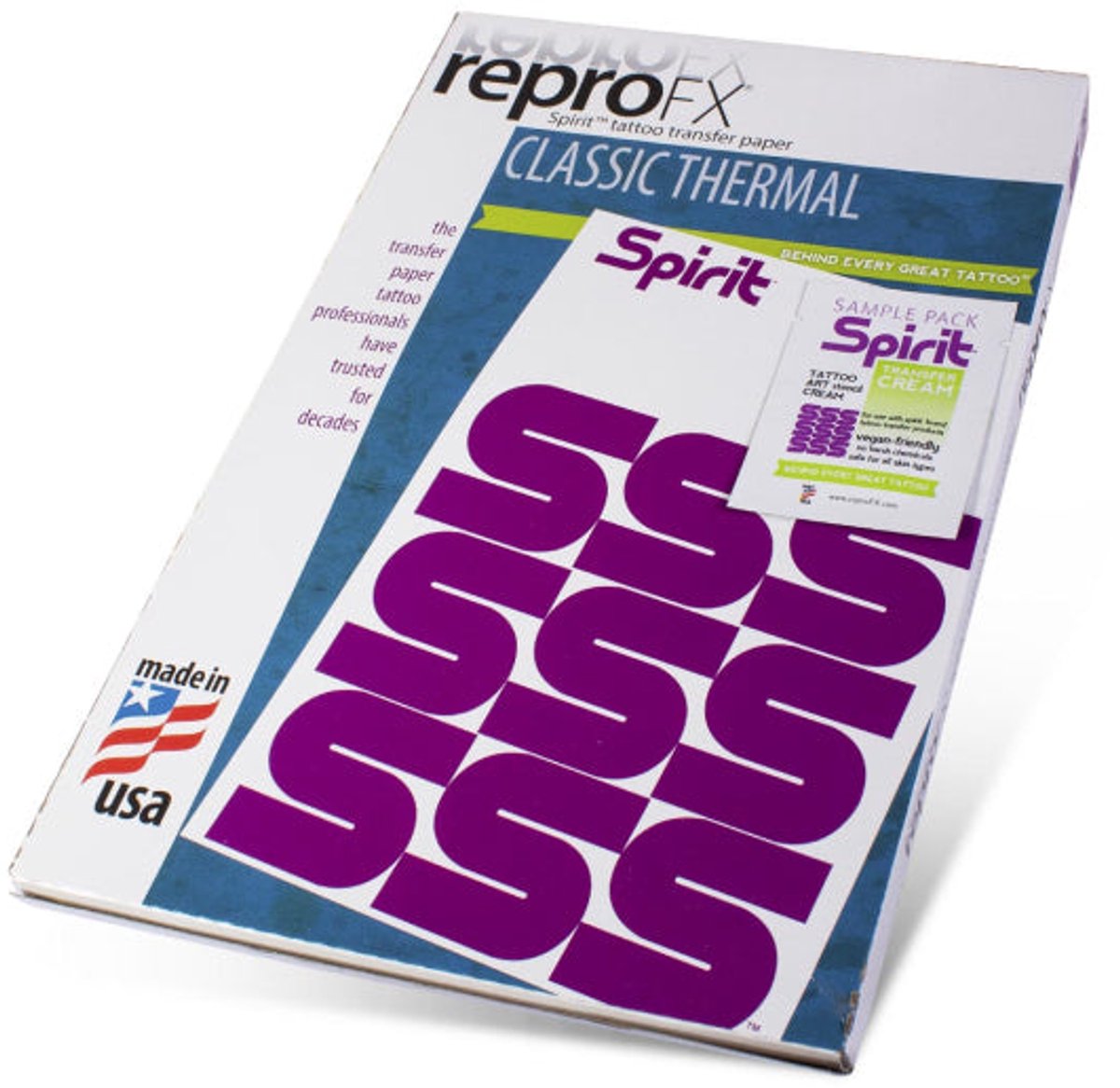 Spirit Tattoo Transferpaper 100 stuks A4 Carbon Stencil papier - Vegan Transferpapier - Grafiet overtrekpapier