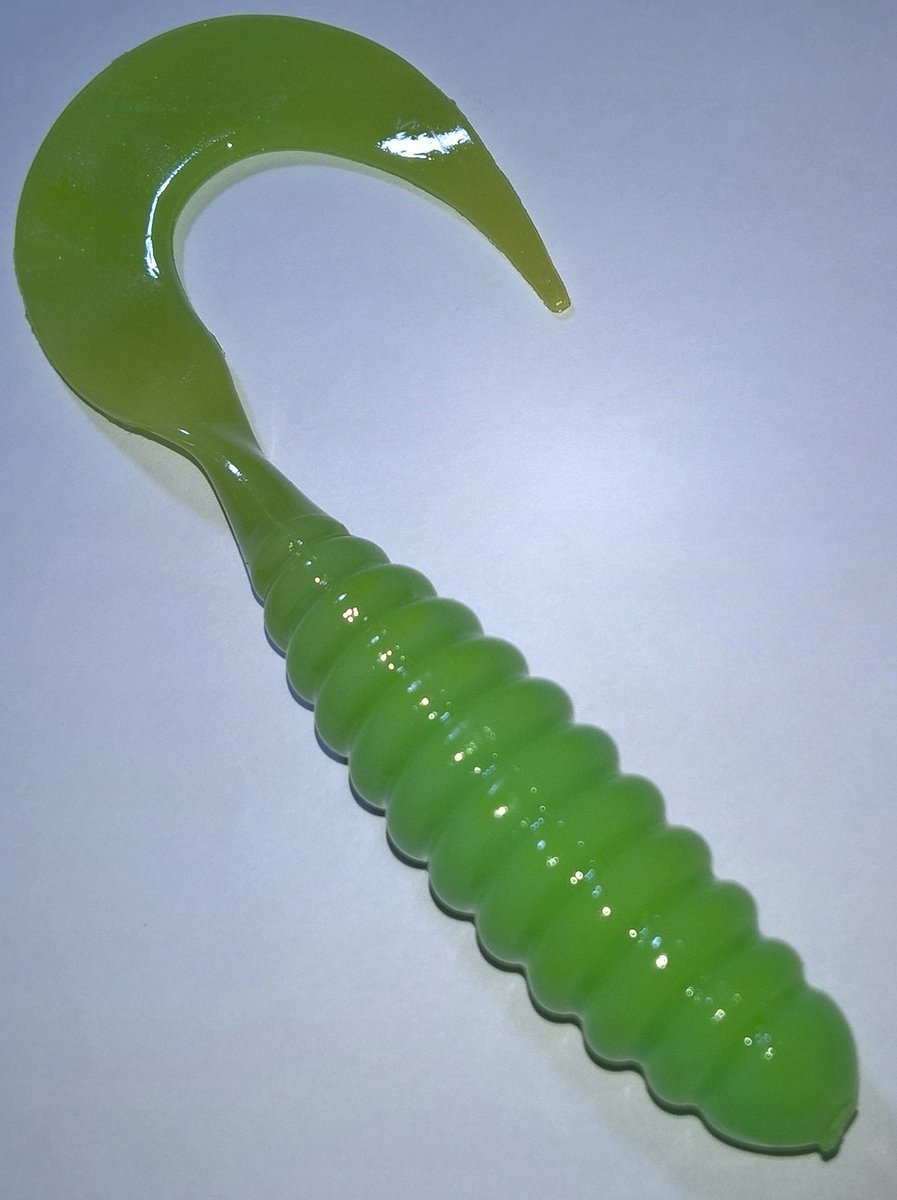 Mann's Twister 7cm - Zalmkleurig Kunstaas voor Vissers