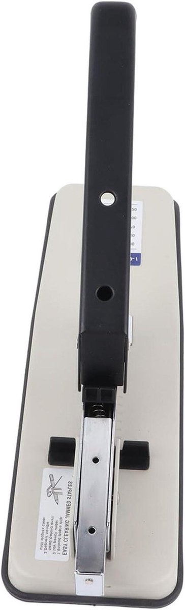 Desktop Nietmachine - Kantoormachine - Documenten Organiseren - Robuust Roestvrij Staal - 100 Vel Capaciteit - Zilver