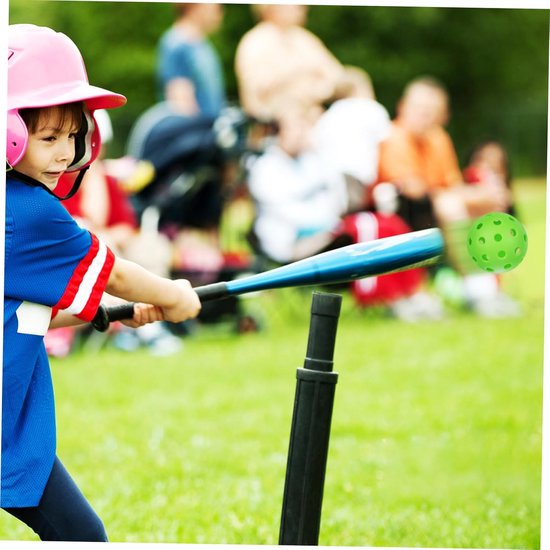 Oefenballen Set - Trainingsballen - Sportvaardigheden Trainen - Uniek Gatenontwerp - 12 Stuks - Groen — afbeelding 4