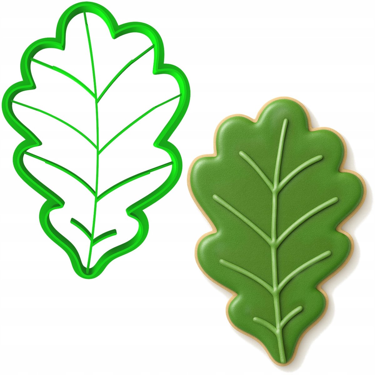 Koekjesvorm Herfstblad - 10cm - PETG - Vaatwasmachinebestendig