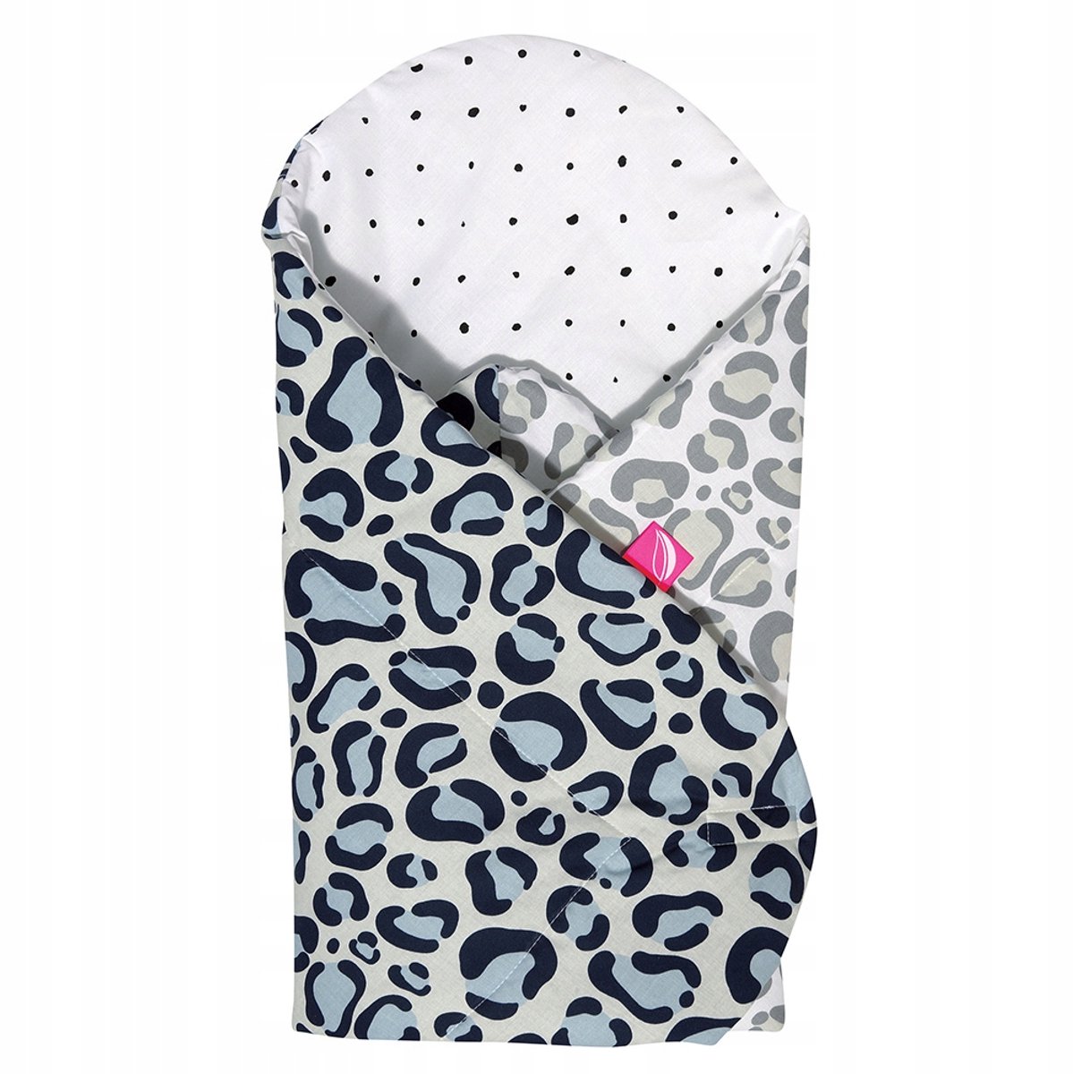 Moederschap Babywikkeldoek met Kokoswieg, Blauwe Ocelot