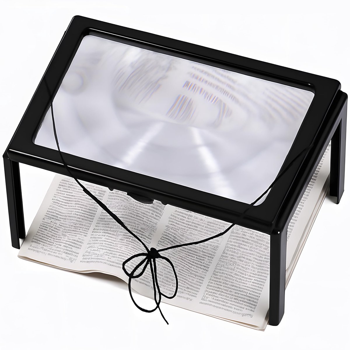 Dailygoods - A4 Vergrootglas met 3-voudige Vergroting en LED Verlichting