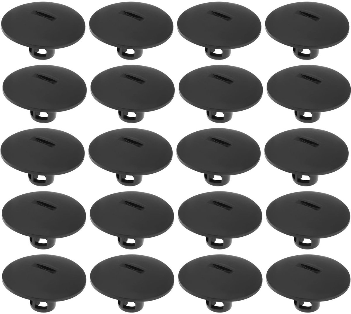 Dailygoods- Bevestigingsclip 20 Stuks - Kunststof - Auto Wielboog Klembevestiging - Spatbord Trim - Compatibel met Vauxhall - Duurzaam - Spatbordclip