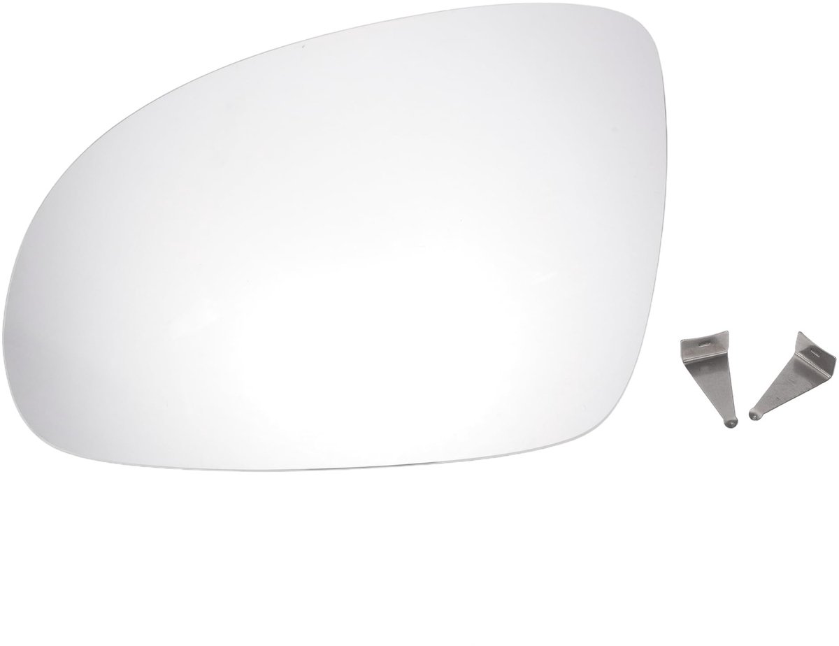 Dailygoods - Auto Buitenspiegel Links - Zijspiegelglas Vervanging - Verwarmd Wit Glas - Convex - Geschikt voor Alhambra 2005-2010