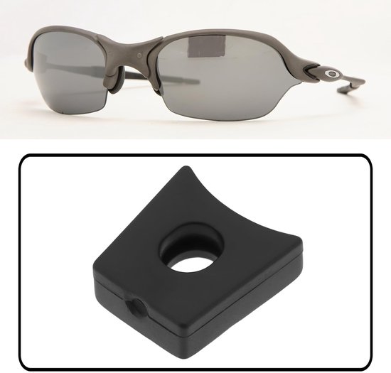 Dailygoods- Neusbrug Flex Koppeling - Compatibel met Oakley X-Metal - Neuskussentjes voor Brillen - Eenvoudig te Installeren - Hoge Betrouwbaarheid - Geschikt voor Juliet - Neuskussen van Dailygoods — afbeelding 3