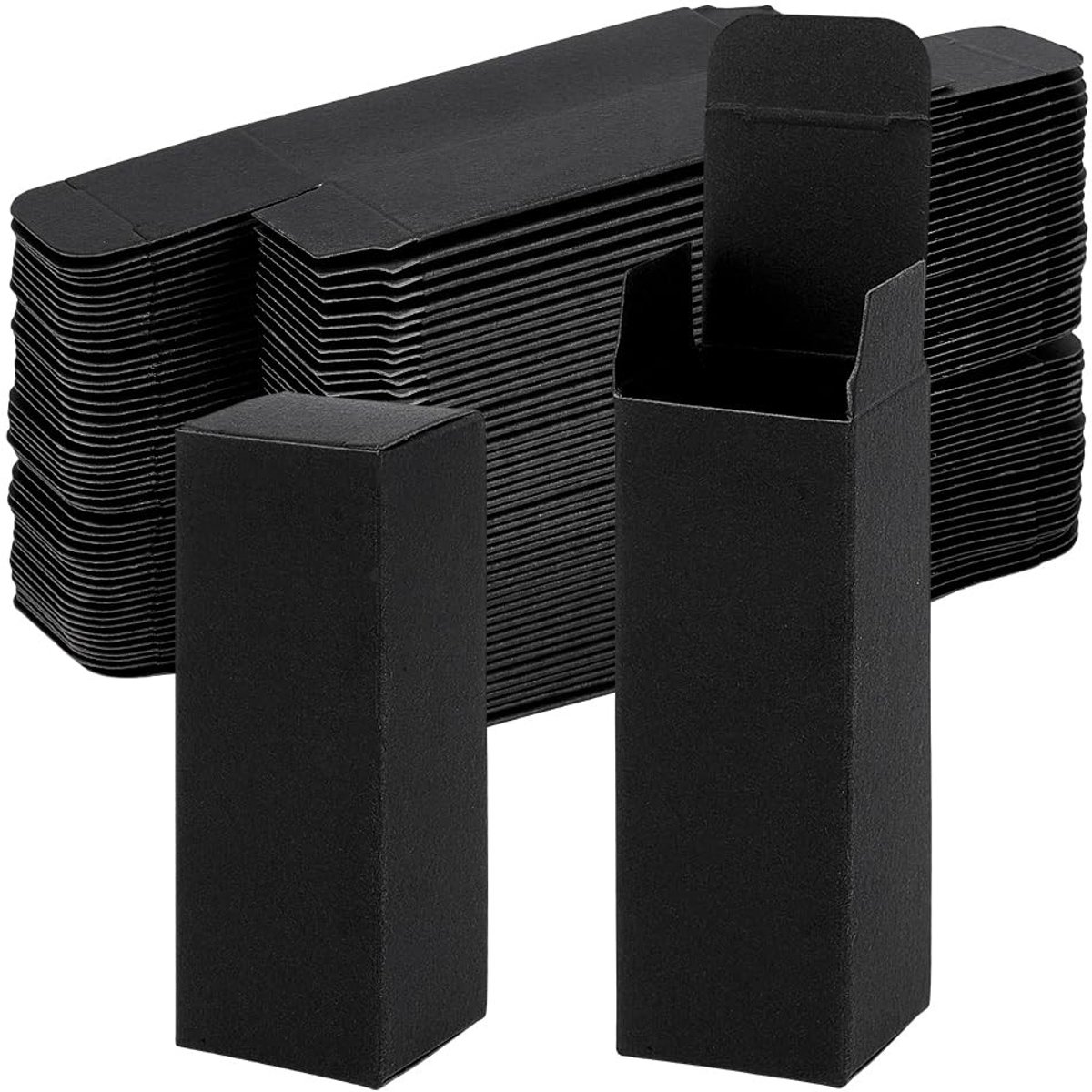 Dailygoods- Geschenkdoos 100 stuks - Kartonnen Doos - Verpakking voor Flesjes - Cadeauverpakking - Creatieve Decoratie - Compact 3,2 x 3,2 x 9,2 cm - Verpakkingsdoos