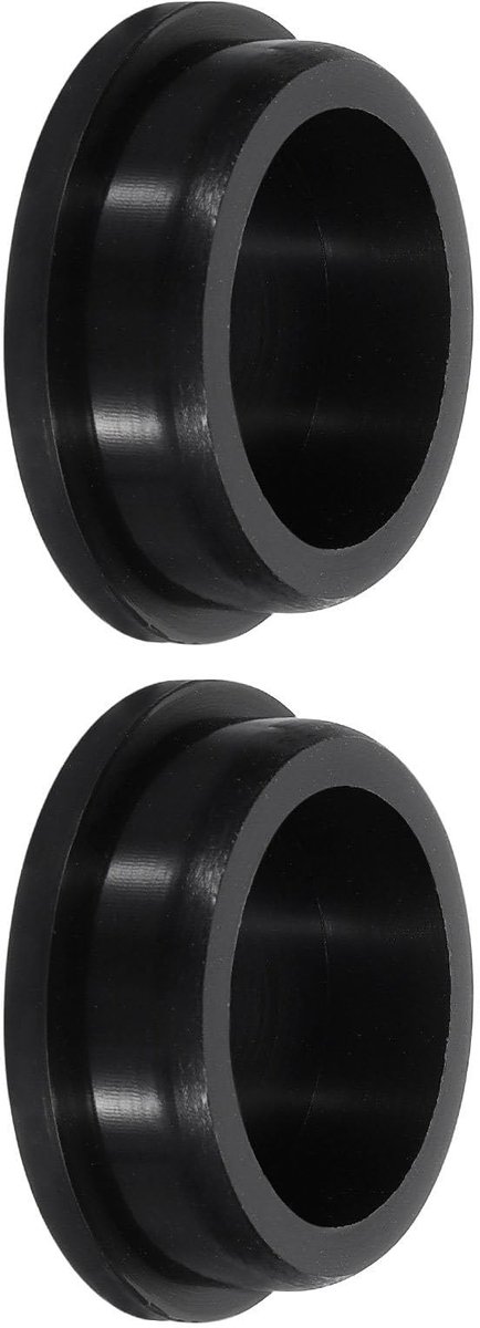 Dailygoods- Knopplug Waterdicht - Rubber - 2 Stuks - Temperatuurbestendig tot 250 °C - Eenvoudig te Installeren - Hoogwaardig Siliconenrubber - Rubberen Stop