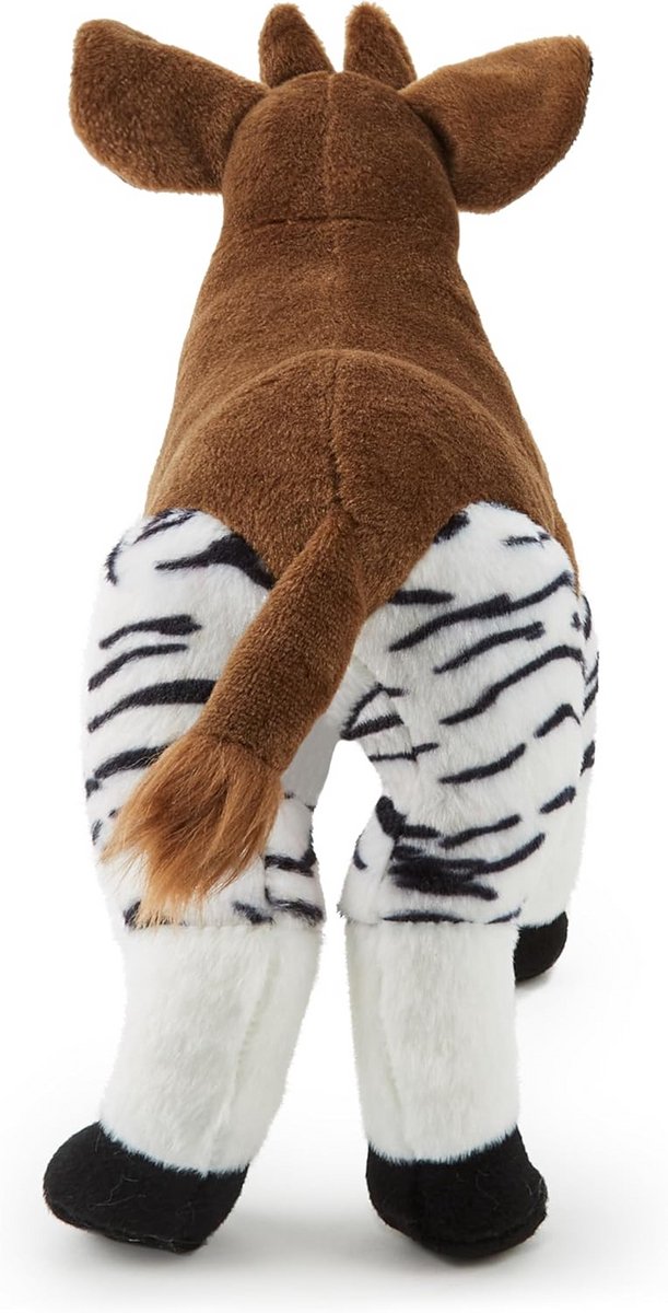 Pluche Okapi Knuffel 35 cm Zacht Safari Speelgoed van Gerecyclede Materialen van Merkloos — afbeelding 5