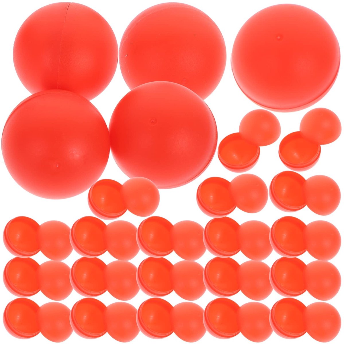 Dailygoods- Lotterieballen 25 stuks - Kleurrijk - PP-materiaal - Duurzaam - Speelballen - Geschikt voor feesten en evenementen
