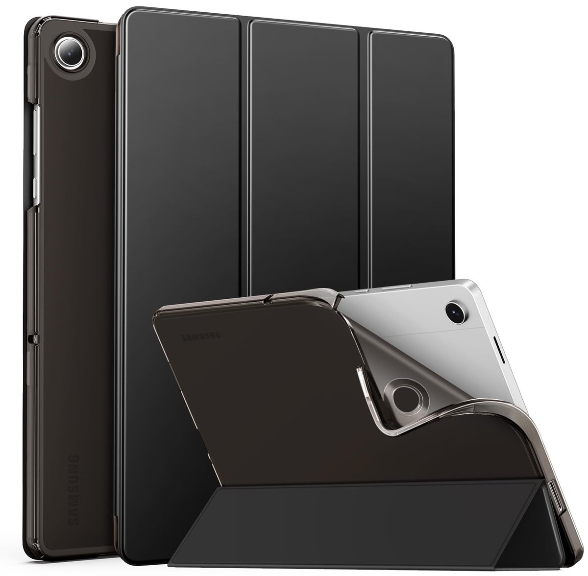 Dailygoods - Beschermhoes voor Galaxy Tab A11+/A9+ met Auto Wake/Sleep Functie