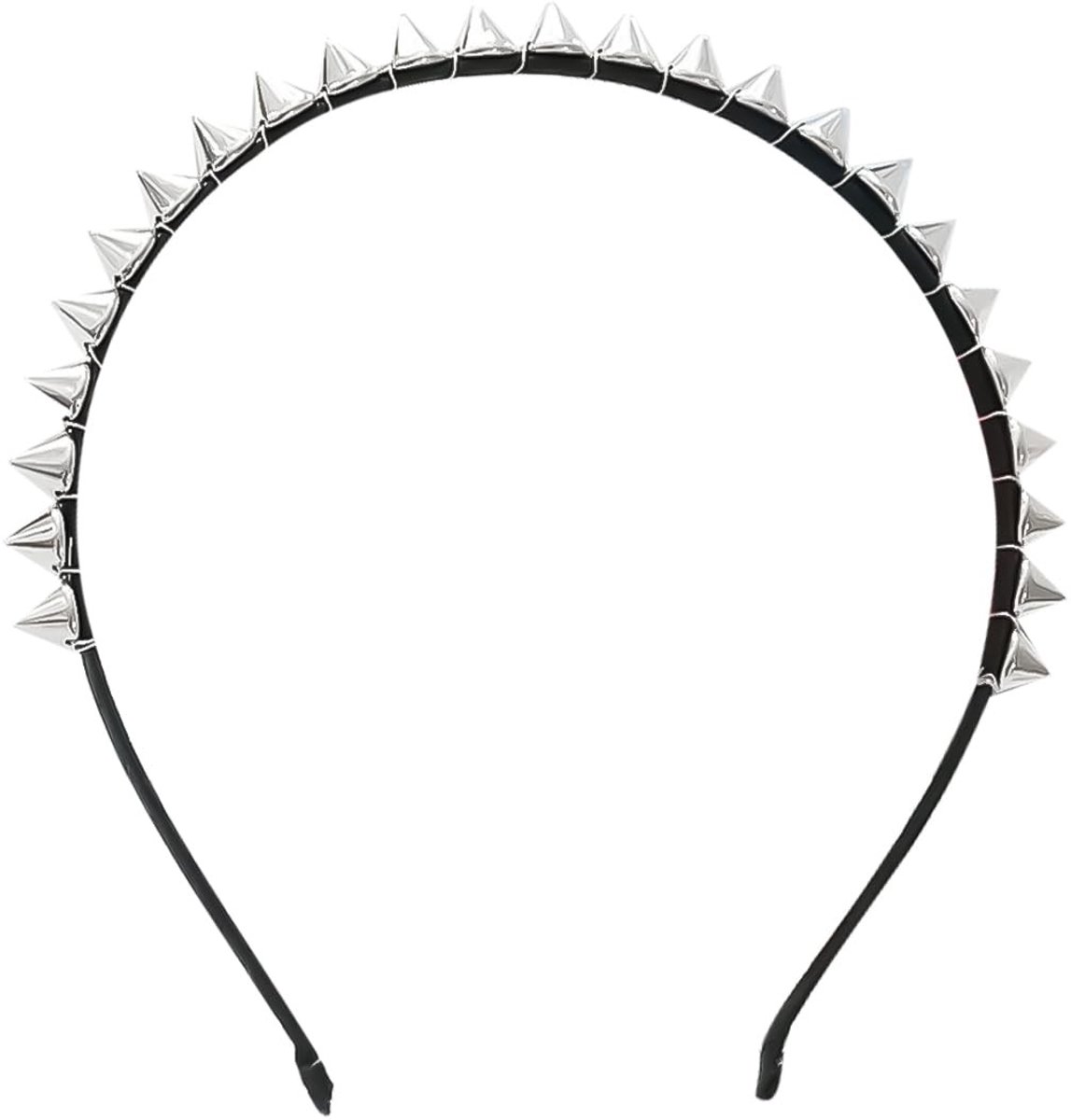 Dailygoods- Hoofdband Lichtgewicht - Metalen Studs - Flexibel - Punk