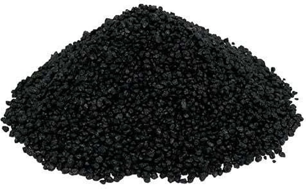 Decoratieve Granulaat - Kiezeltjes Steentjes - Bloemen Schikken - Waterproof Stofvrij - 1 kg - Zwart