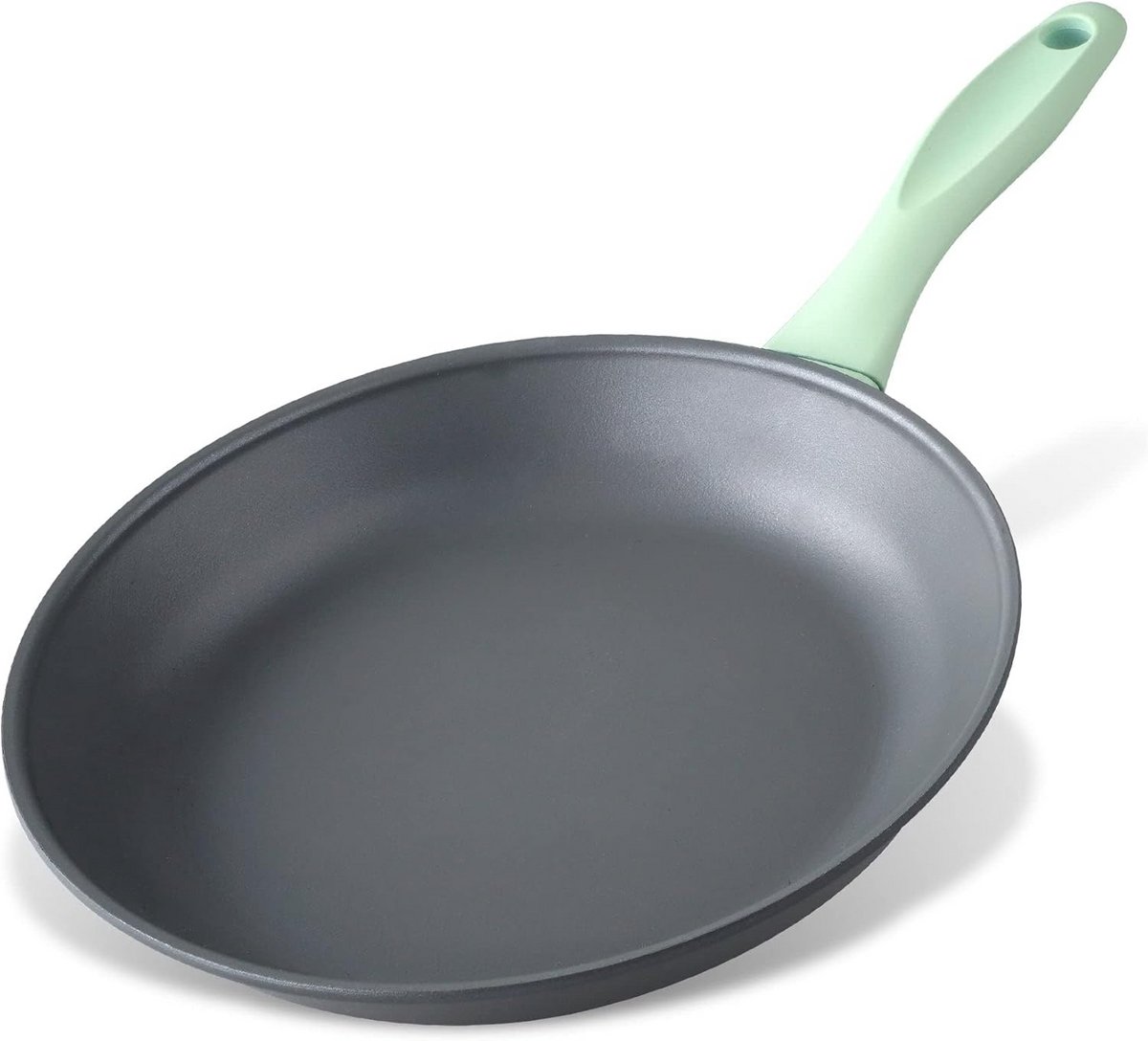 Braadpan Koekenpan Koken en aanbraden Gerecycled aluminium 20 cm Zwart
