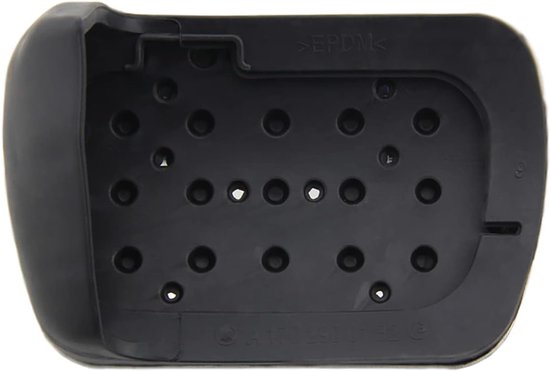 Set van 3 Antislip RVS Pedaal Opzetstukken voor diverse modellen: Rem en Gaspedaal — afbeelding 5