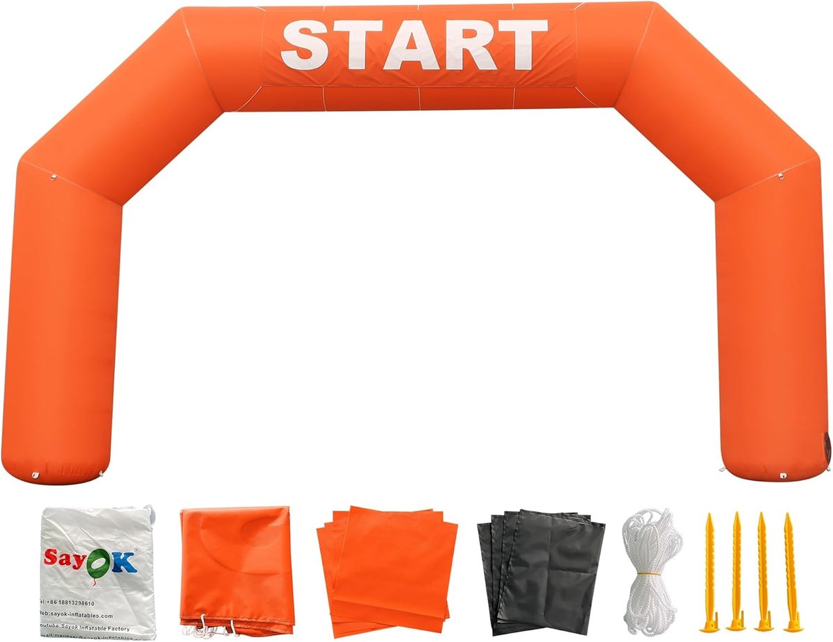 Opblaasbare Start/Finishboog voor Evenementen en Reclame