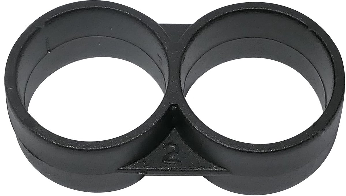 Dailygoods- Sluitgespen Set van 30 - Ø17 mm voor Ø16 mm Slang - Tuinslang Sluitlussen - Druppelirrigatiesysteem - Kunststof - Lichtgewicht 2,30 g - Druppelirrigatie