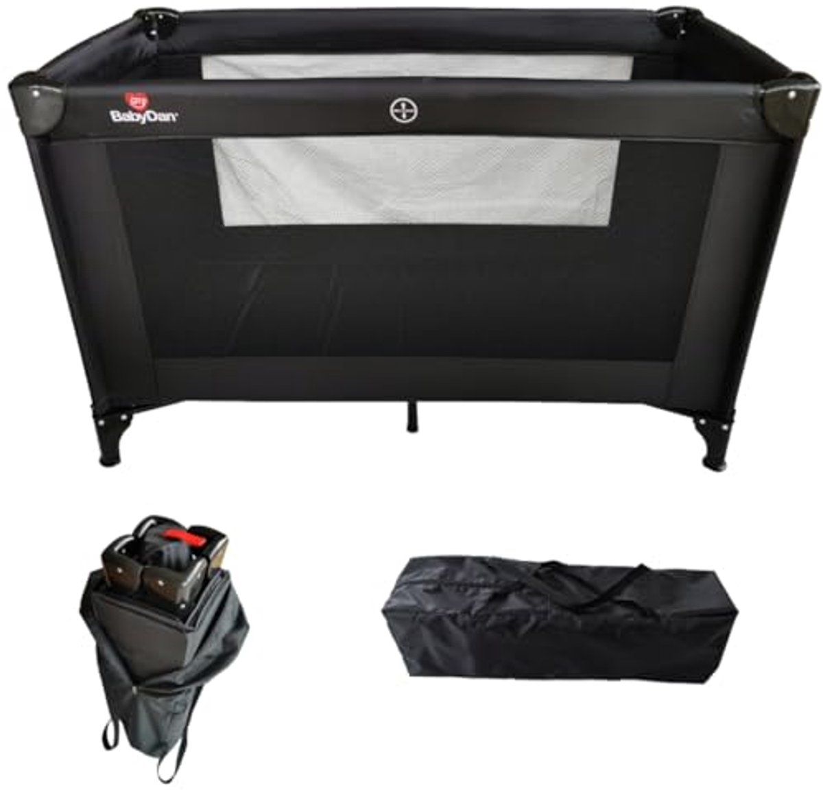 Reiswieg Kinderbed - Baby Box - Veilig Slapen - Extra Groot - 60 x 120 cm - Zwart