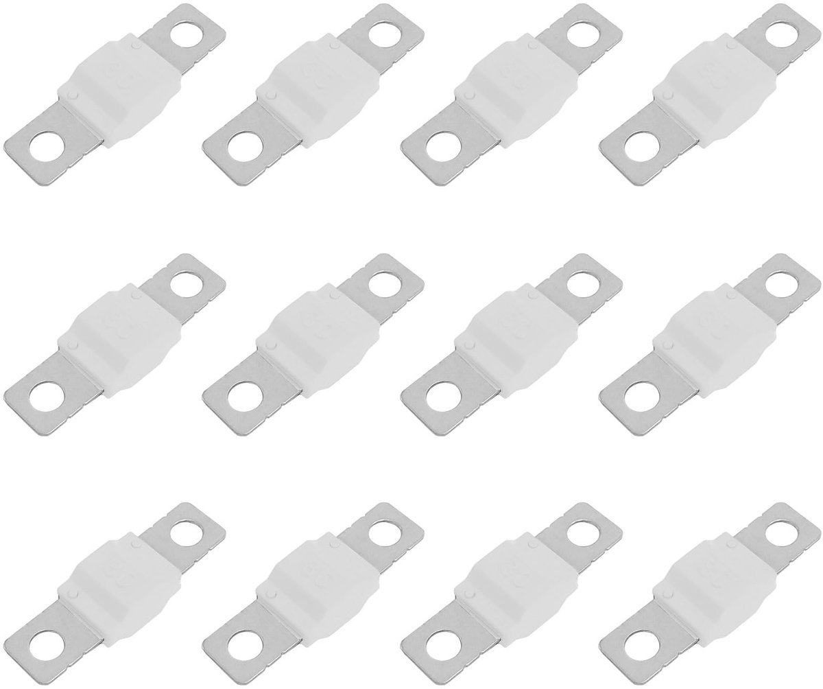 Dailygoods - Midi Fuses 80A - Hoge Stroom Vervangingen - Betrouwbare Bescherming - 12 Stuks - Vervangingszekeringen - Geschikt voor Auto - Formaat 80A