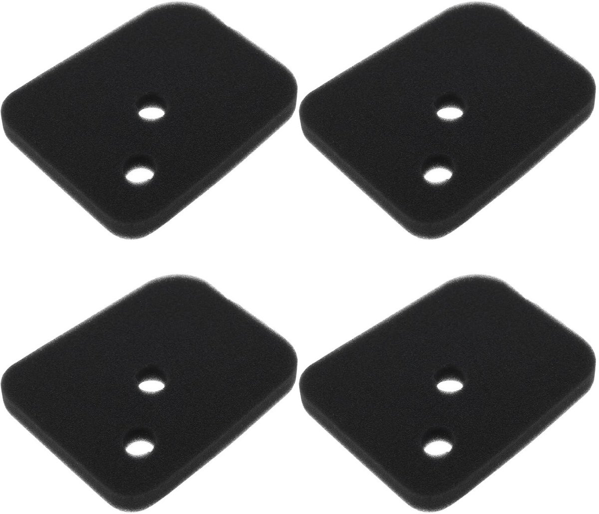 Dailygoods- Luchtfilter 4 Stuks - OEM Vervanging 523 01 34-01 - Compatibel met McCulloch Superlite 4528 - Snelwisselsysteem - 2-Takt Bescherming - Vangt Stof/Vuil Op - Filter