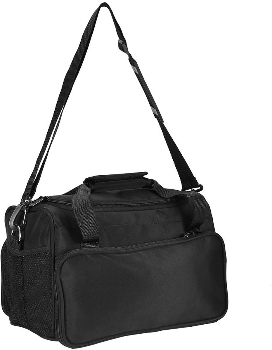 Dailygoods - Reishaar Gereedschapstas - Kappers Tas - Draagbaar en Ruim - Professioneel - Organizer voor Hairstyling - Geschikt voor Kappers - 40 x 27...