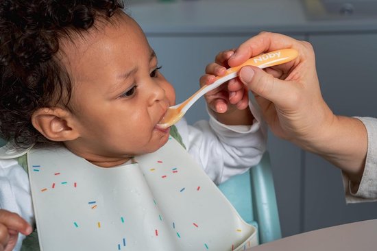 Baby Lepels - Warmte Indicator - Eerste Hapjes Veilig - Zachte Rand - 4 Stuks - Assorti — afbeelding 2