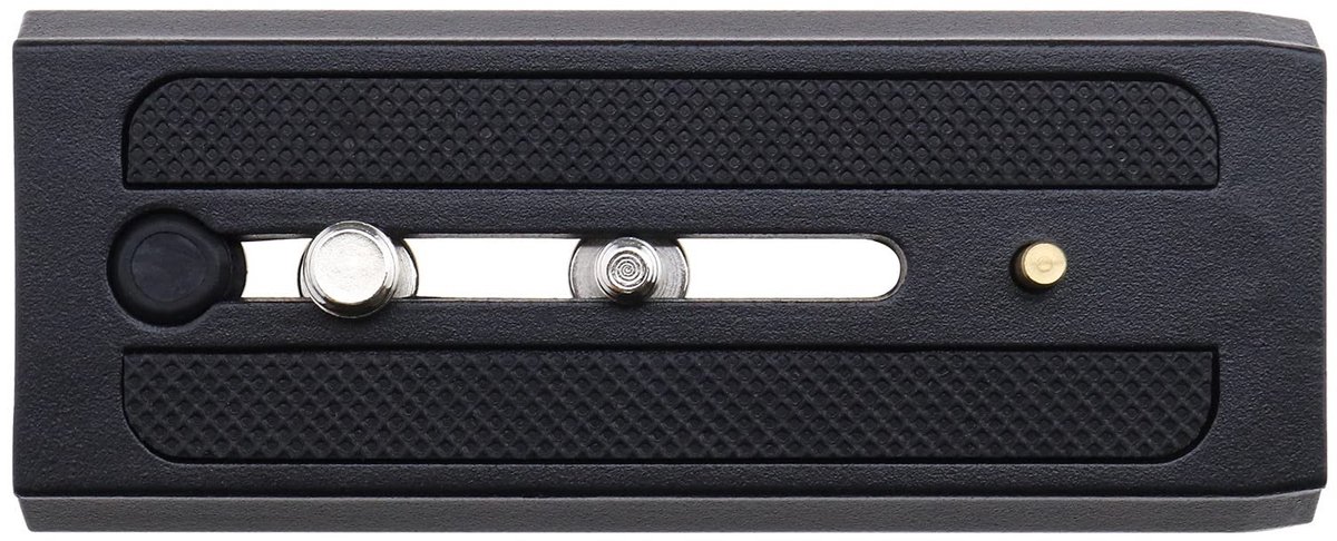 Dailygoods- Quick Release Plaat Aluminium - Compatibel met Manfrotto 501pl/501/500ah/502ah/503hdv/504hd - 12x5cm - Snelspanplaat - Schroeven inbegrepen - Duurzaam materiaal - Camera Plaat