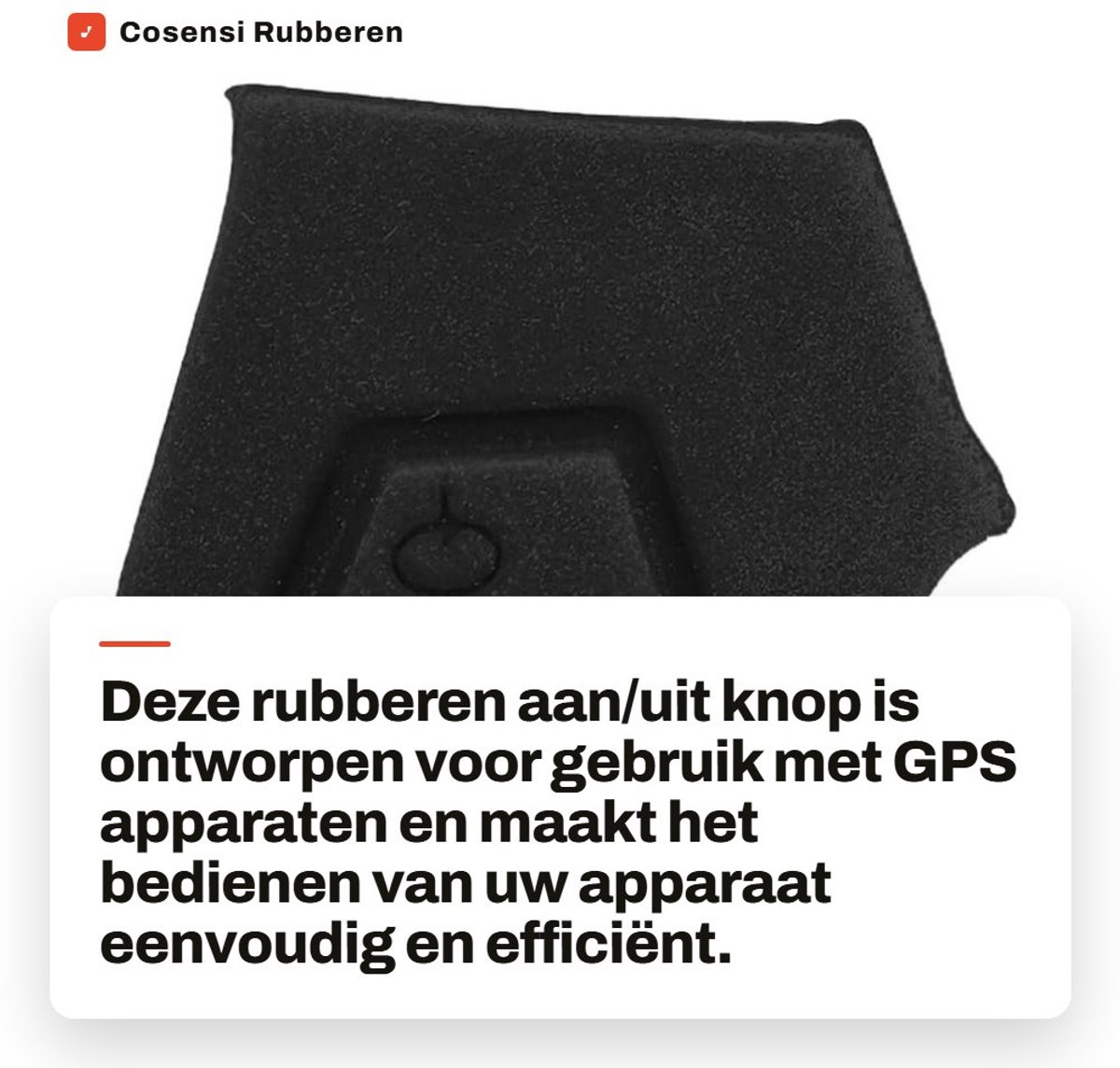 Dailygoods- Aan/uit-knop Rubberen Vervanging - Geschikt voor Montana 600/610/650/650T/680T - Lichtgewicht - Duurzaam - Comfortabele Grip - Gebruiksvriendelijk Ontwerp