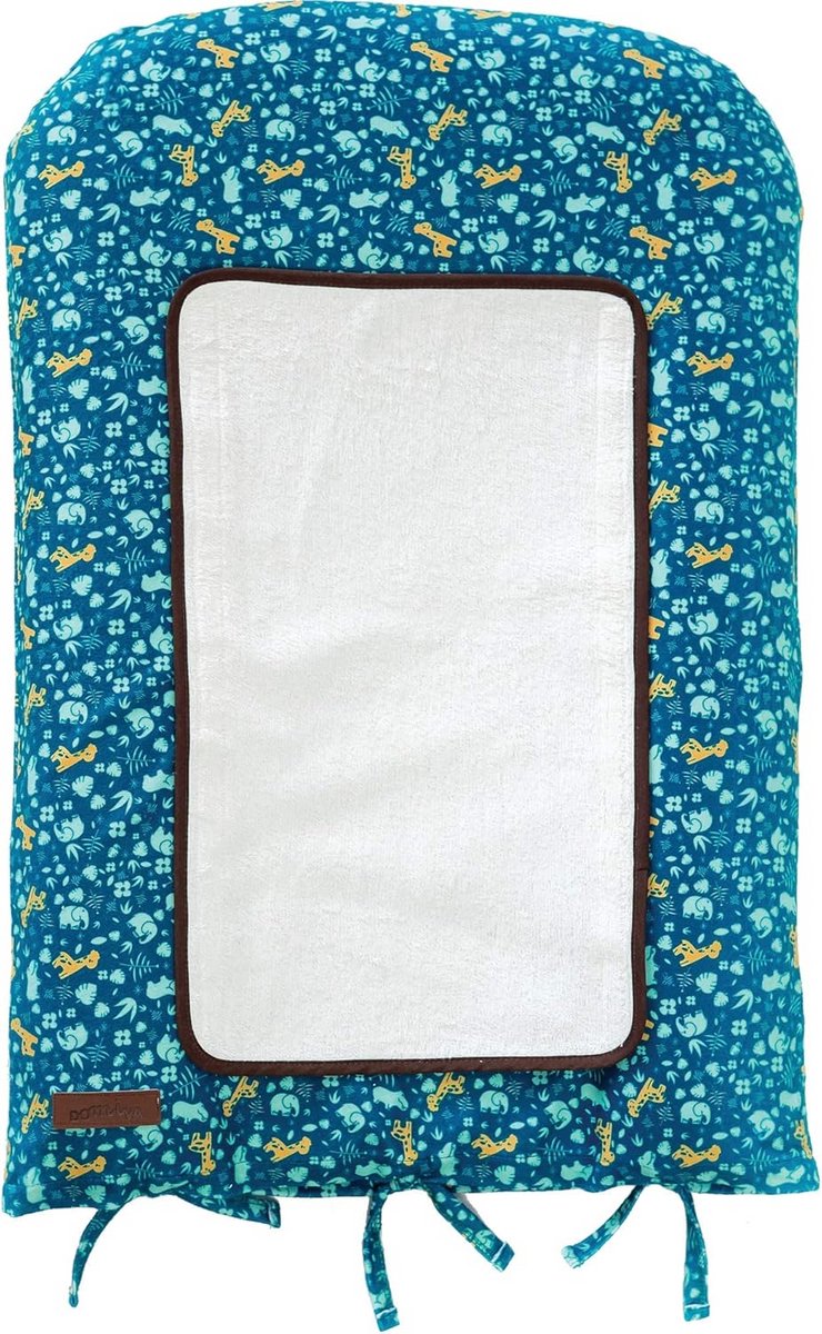 Commode Mat - Baby Verschoonmat - Baby Verzorgen - Inclusief 2 Sponges - 75 x 50 cm - Meerkleurig