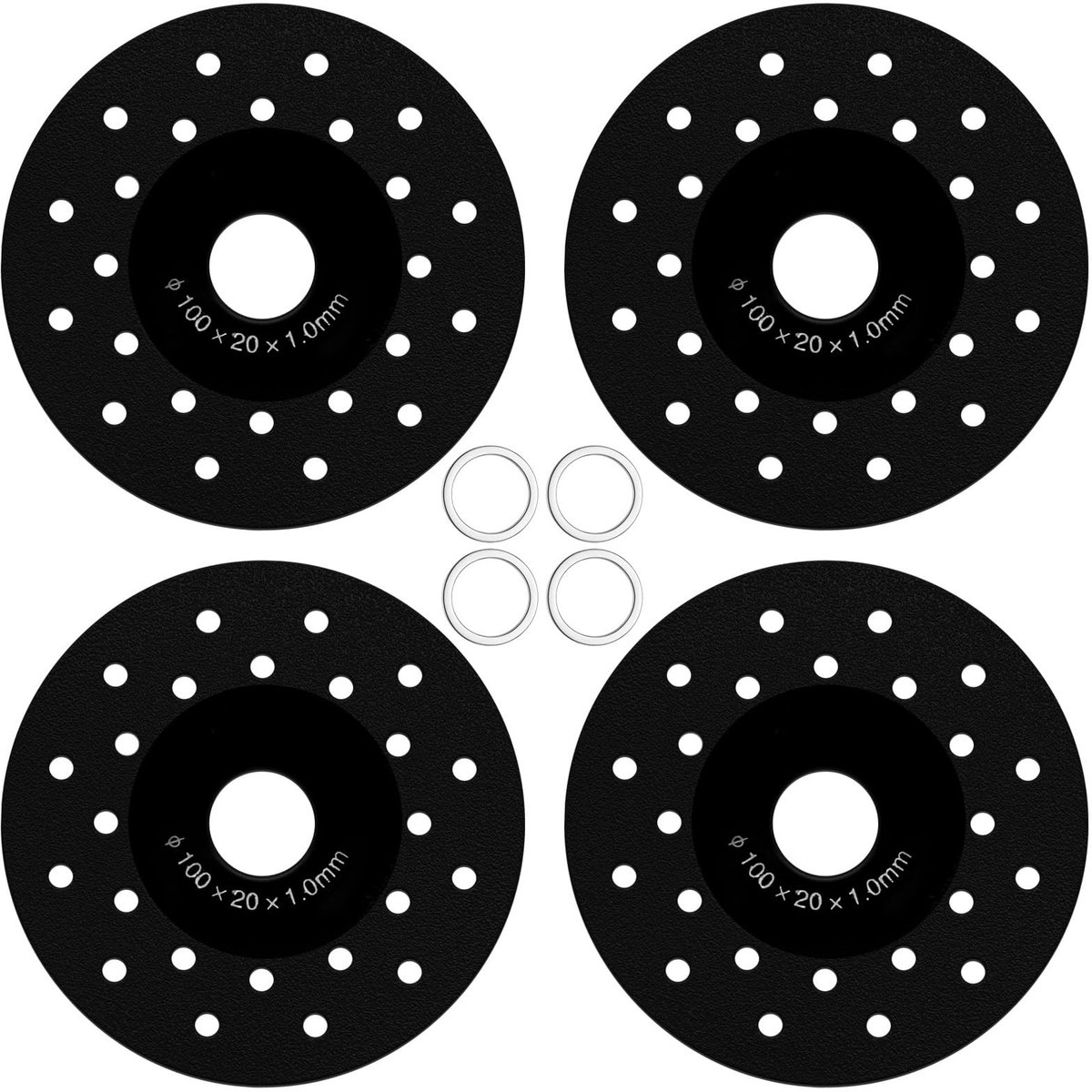 Dailygoods- Diamantzaagblad Premium Kwaliteit - Slijpschijf 125mm - Slijpmachine - Slijpschijf voor Metaal - Slijpschijf voor Hout - Lange Levensduur