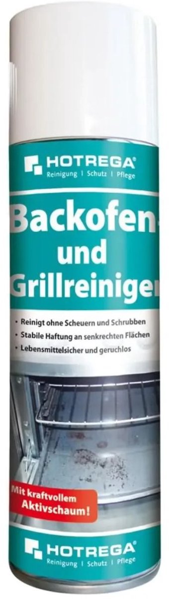 Krachtige Ovenreiniger en Grillreiniger Spray 300 ml – Efficiënte Vet- en Aangekoekte Resten Verwijderaar voor Snelle, Zorgeloze Schoonmaak en Langdurig Resultaat