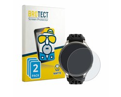 BROTECT - Screenprotector voor Amazfit Cheetah 2 Pro - Folie Beschermfolie matte 2 Stuks