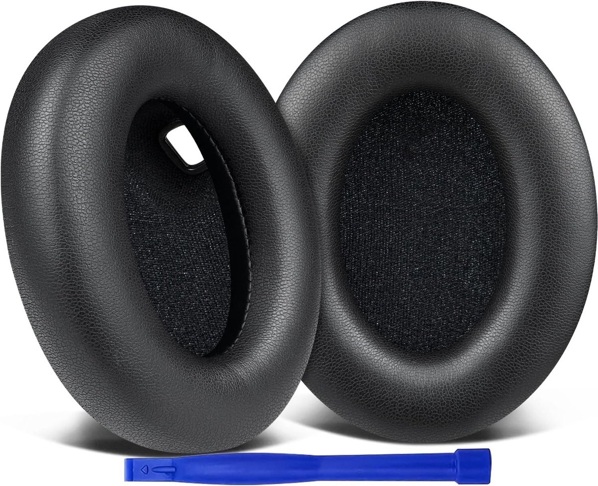 Vervangende Oorkussens voor Sony WH-1000XM4 Hoofdtelefoon - Zachte Kunstlederen Earpads met Geluidsisolatie en Extra Dikte voor Comfort en Geluidskwaliteit