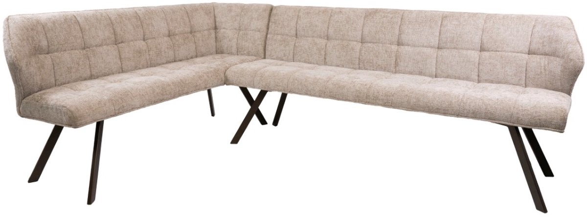 AnLi Style (eetkamer) Hoekbank Raster L
