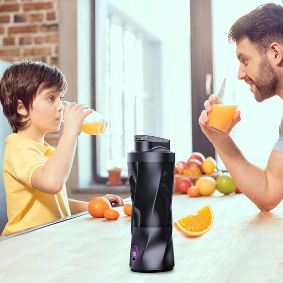 NAXSIR Sapcentrifuge- sapcentrifuges groenten en fruit- Power Blender - 700 ml - 6 Messen - 360W-Premium Tritan blendbekers - USB Oplaadbaar - Voor Smoothies En Sappen van NAXSIR — afbeelding 2
