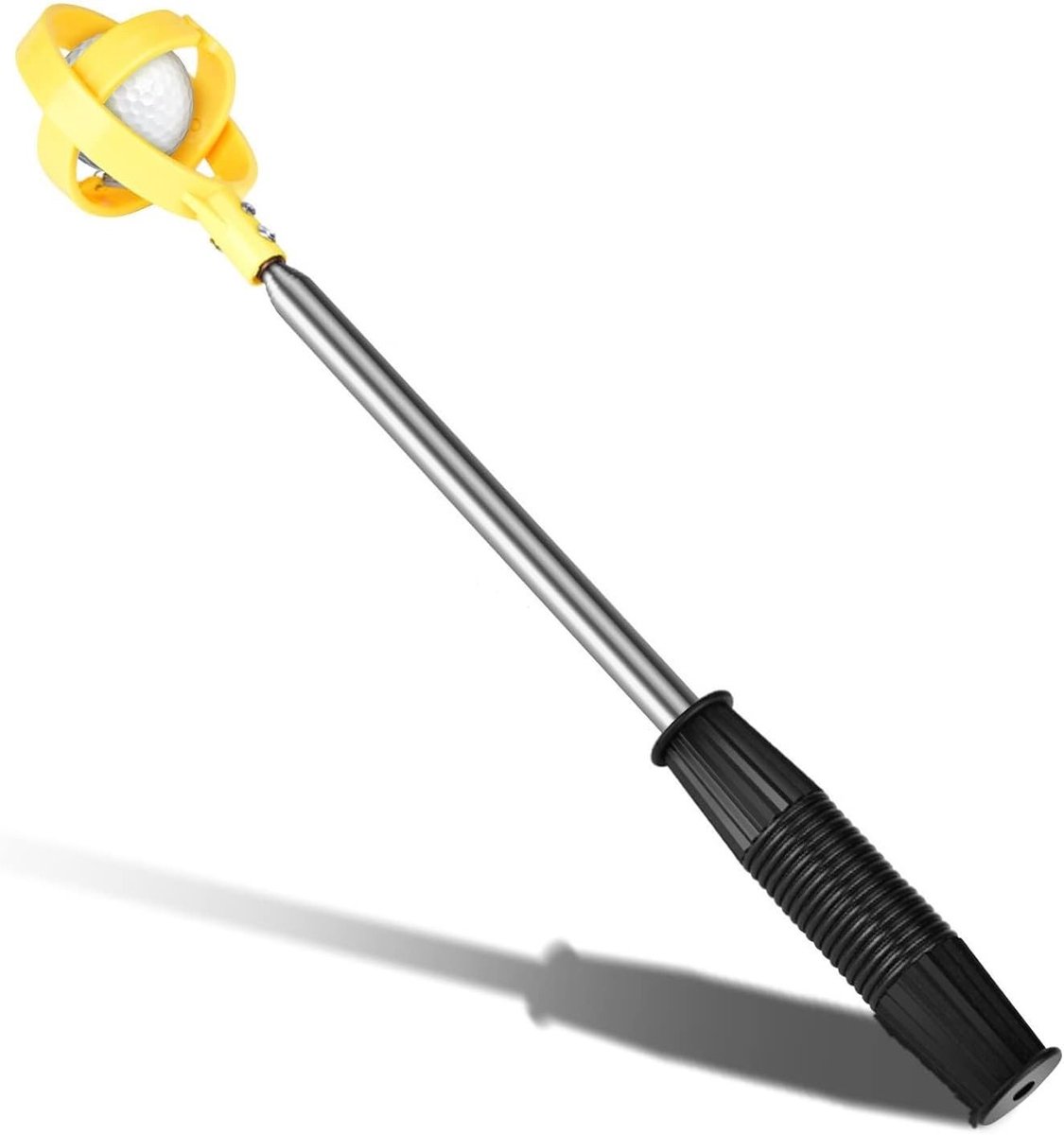 Telescopische Golfbal Retriever van RVS, Golfaccessoires voor Putter, Ideaal Cadeau voor Golfers, Bereik tot 215 cm