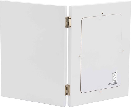 Dooky x Nijntje Double Frame Small - 2D Baby Hand- & Voetafdruk Lijst - Persoonlijk Kraamcadeau van Dooky — afbeelding 5