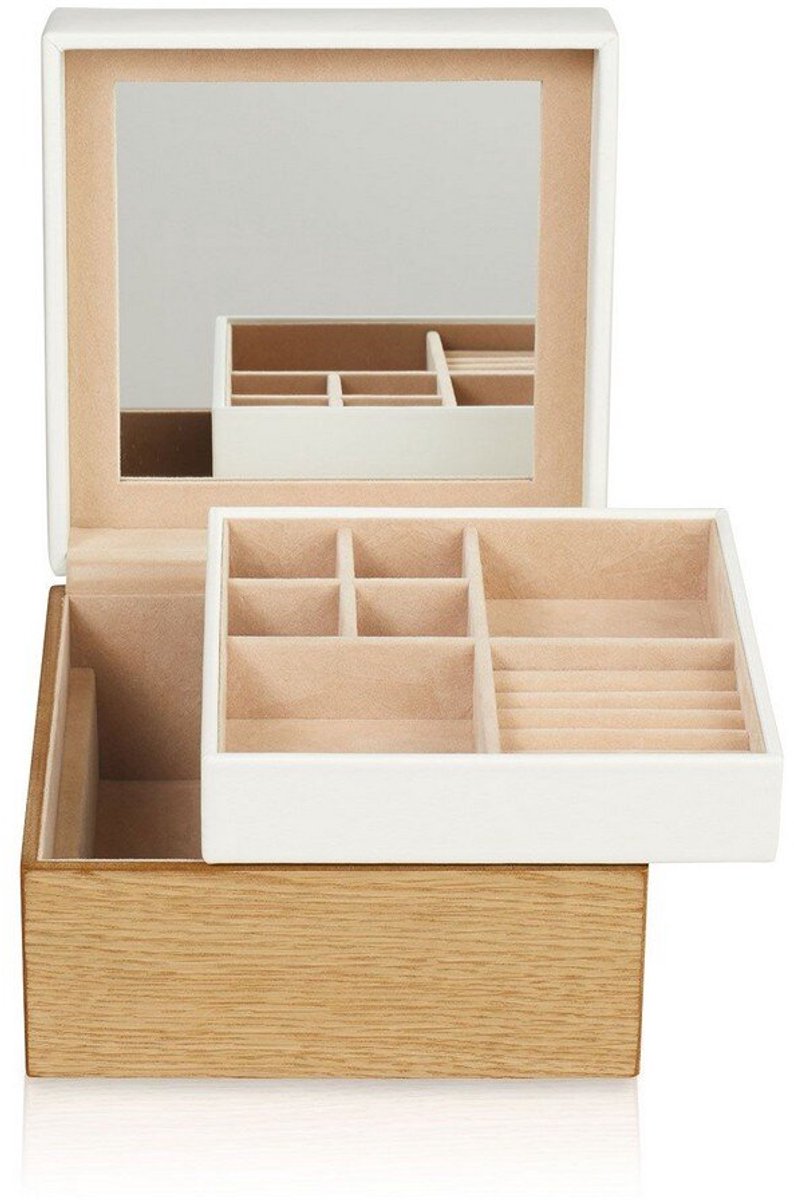 Windrose - 70040-488.143 - Sieradendoos - Wood - Schmuckkasten klein - Creme