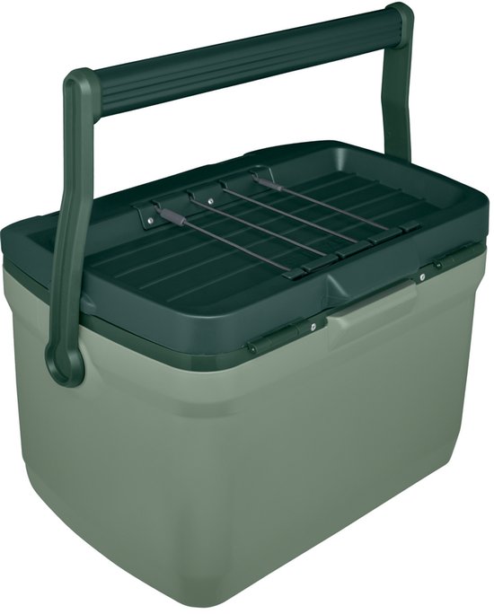 Stanley Adventure Outdoor Cooler 15.1L - IJskoud voor 36 Uur - Dubbelwandig Geïsoleerde Coolbox - BPA Vrij - Deksel Fungeert Ook Als Stoel - Camping Koelbox - Waterdicht - GEEL van Merkloos — afbeelding 5