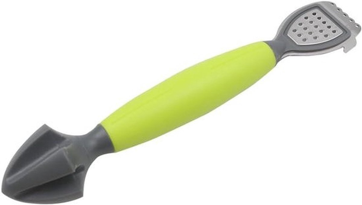 3-in-1 citrus zesteur en rasp van duurzaam materiaal, eenvoudig op te bergen en vaatwasmachinebestendig voor snel en gemakkelijk gebruik in de keuken