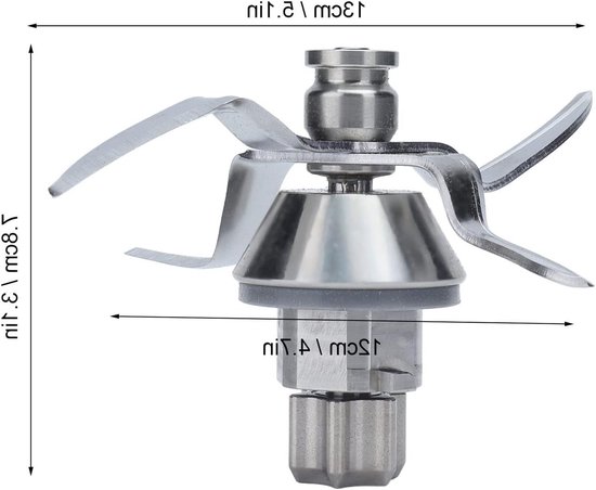 OmGoods - Dailygoody - Mengmes - Vervangend Accessoire - Duurzaam en Roestbestendig - Geschikt voor Thermomix TM31 - Blenderaccessoire voor Keuken van Omgoods — afbeelding 2