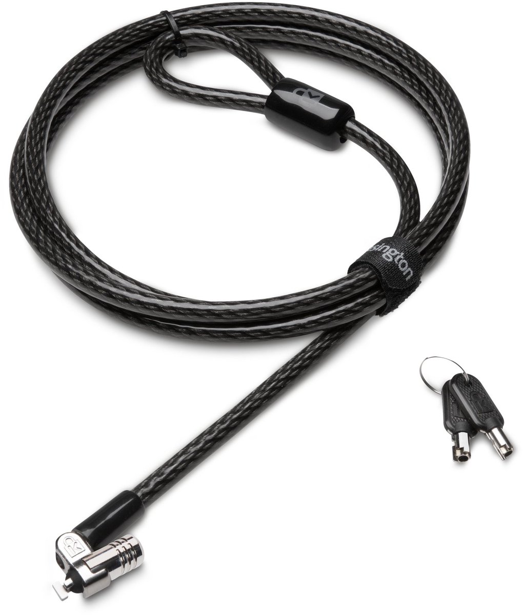 Kensington MicroSaver® 2.0 Ultra-Laptopslot met Sleutel - Zwart