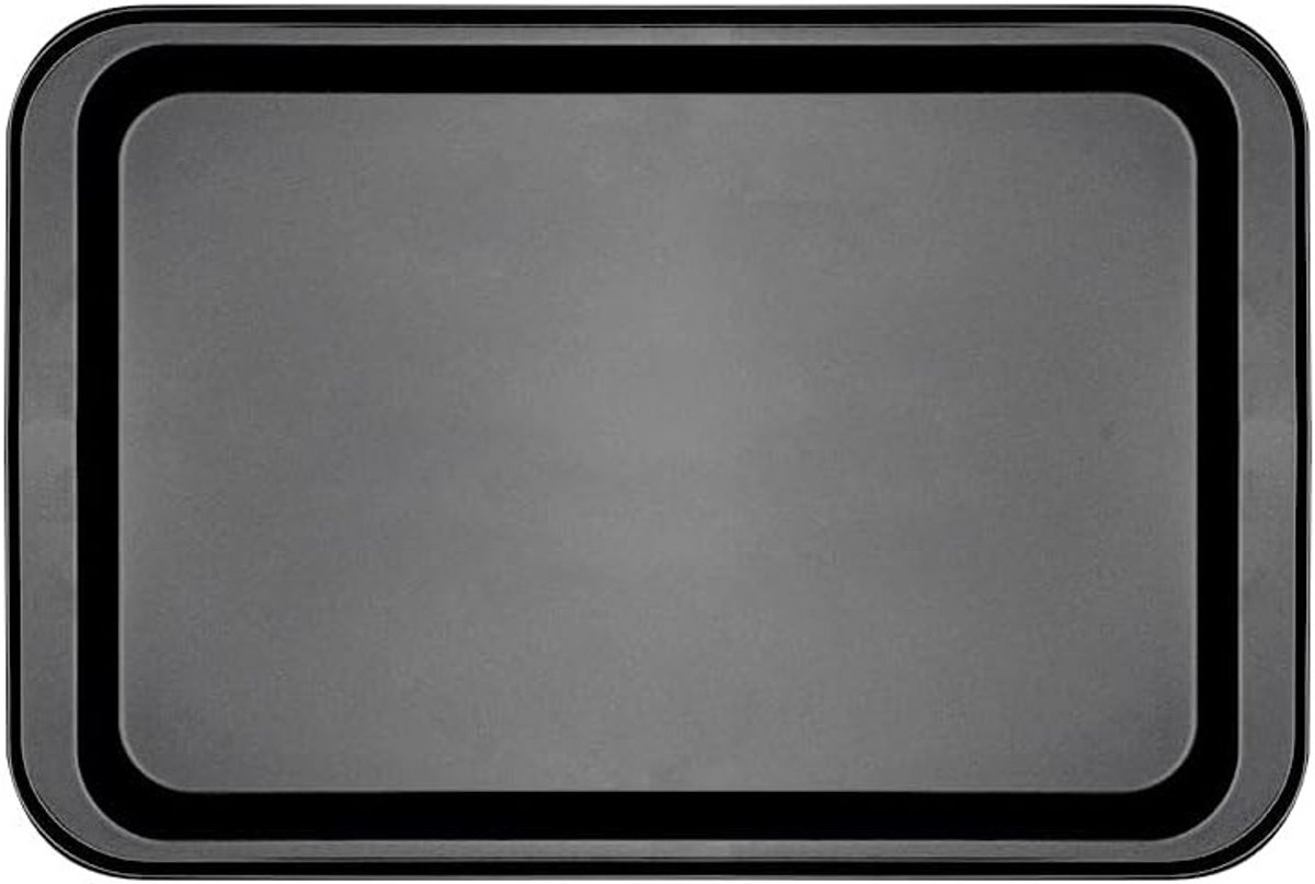 Rechthoekige bakvorm 42,5 x 28,4 cm - Diepe bakplaat voor taarten, quiches en ovenschotels, grijs
