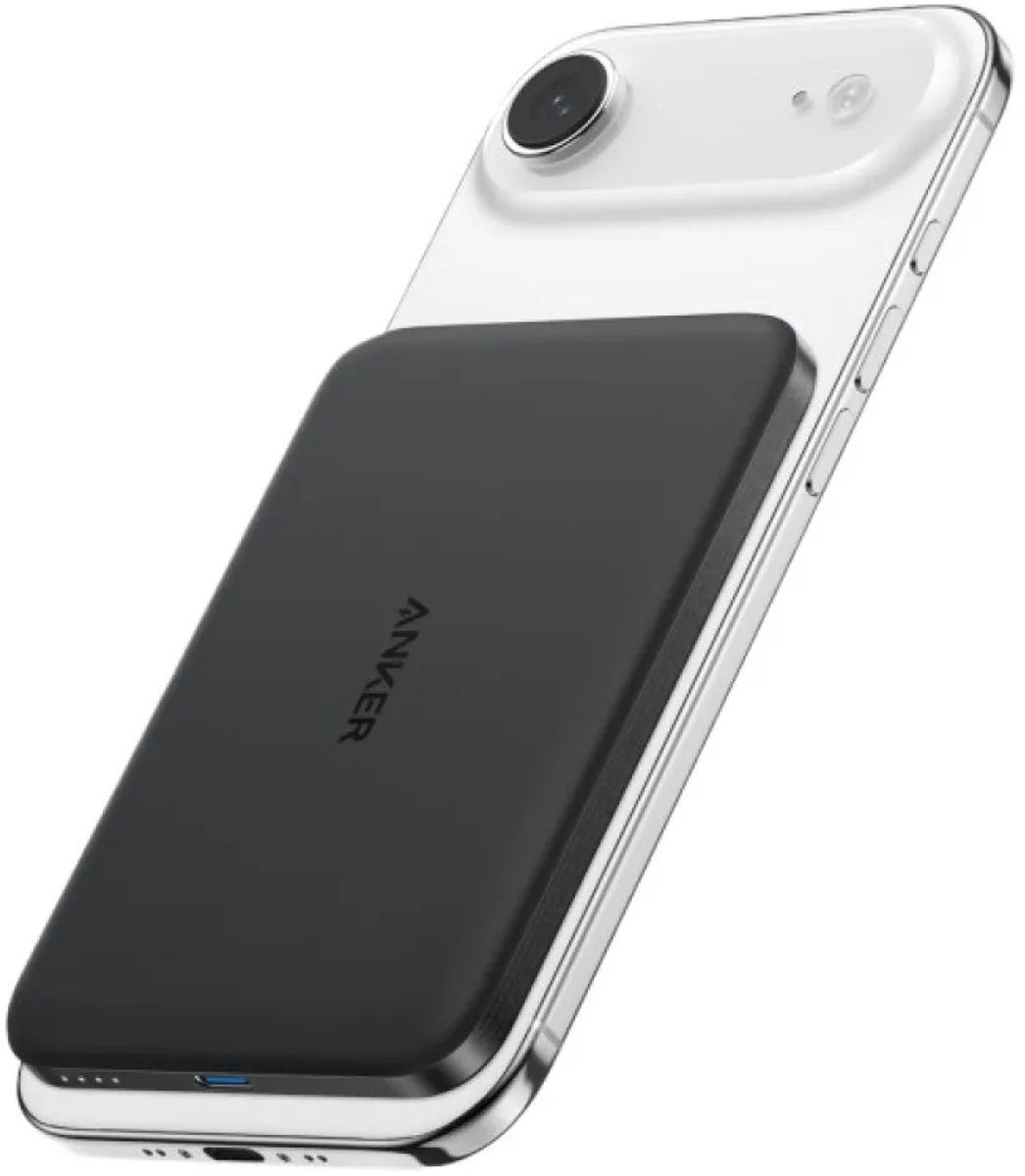 Anker Nano Powerbank 5000mAh Zwart Magnetisch 15W - afbeelding 2