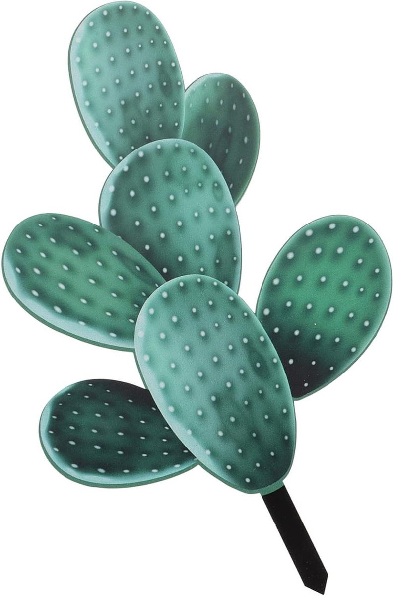 Cactus Tuindecoratie - Nep Cactus Stekjes - Tuin Aankleden - Weerbestendig Acryl - 25x15.46cm - Groen