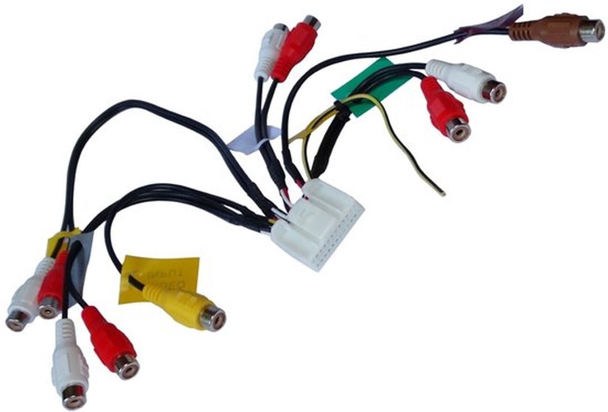 : RCA-adapterkabel 24 PIN voor autoradio
